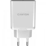 Огляд Зарядний пристрій Canyon PD WALL Charger 20W (CNE-CHA20W): характеристики, відгуки, ціни.