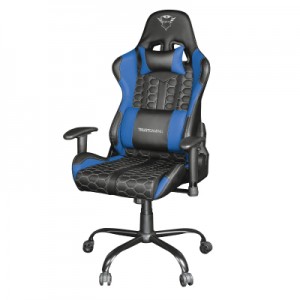 Крісло ігрове Trust GXT 708W Resto Blue (24435)