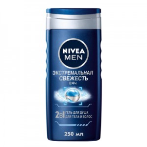 Огляд Гель для душу Nivea Men Екстремальна свіжість з ментолом 250 мл (4005808196739/4005808196531): характеристики, відгуки, ціни.