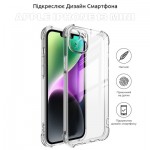 Огляд Чохол до мобільного телефона BeCover Anti-Shock Apple iPhone 13 mini Clear (706994): характеристики, відгуки, ціни.