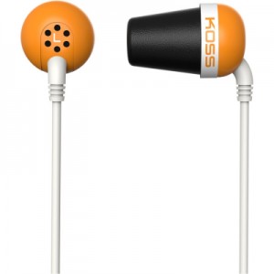 Огляд Навушники Koss The Plug Orange (185349.101): характеристики, відгуки, ціни.