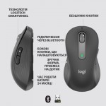 Огляд Мишка Logitech Signature M650 L Wireless LEFT Graphite (910-006239): характеристики, відгуки, ціни.