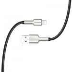 Огляд Дата кабель USB 2.0 AM to Lightning 1.0m head metal black ColorWay (CW-CBUL046-BK): характеристики, відгуки, ціни.