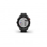 Огляд Смарт-годинник Garmin fenix 7S Solar,Slate Gray w/ Black Band, GPS (010-02539-13): характеристики, відгуки, ціни.