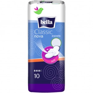 Огляд Гігієнічні прокладки Bella Сlassic Nova 10 шт. (590051630061): характеристики, відгуки, ціни.