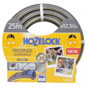 Огляд Шланг для поливу HoZelock d12,5мм 25м Tricoflex Ultraмax (7057): характеристики, відгуки, ціни.