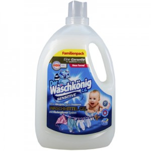 Огляд Гель для прання Waschkonig Sensitive 3.305 л (4260418932782): характеристики, відгуки, ціни.