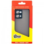 Огляд Чохол до мобільного телефона Dengos Matte OPPO Reno 7 (black) (DG-TPU-MATT-111): характеристики, відгуки, ціни.