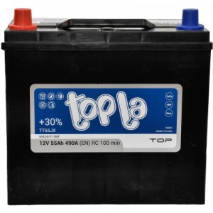 Огляд Автомобільний акумулятор Topla 55 Ah/12V Top/Energy Japan (118 355): характеристики, відгуки, ціни.