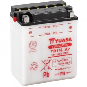 Автомобільний акумулятор Yuasa 12V 14,7Ah YuMicron Battery (YB14L-A2)