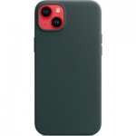 Огляд Чохол до мобільного телефона Apple iPhone 14 Plus Leather Case with MagSafe - Forest Green,Model A2907 (MPPA3ZE/A): характеристики, відгуки, ціни.