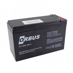 Огляд Батарея до ДБЖ Orbus ORB12-9 AGM 12V 9Ah (ORB12-9): характеристики, відгуки, ціни.