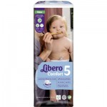 Огляд Підгузки Libero Comfort Розмір 5 (10-14 кг) 46 шт (7322541756936): характеристики, відгуки, ціни.