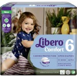 Огляд Підгузок Libero Comfort Розмір 6 (13-20 кг) 42 шт (7322541757049): характеристики, відгуки, ціни.