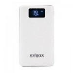 Огляд Батарея універсальна Syrox PB107 20000mAh, USB*2, Micro USB, Type C, white (PB107_white): характеристики, відгуки, ціни.