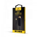Огляд Перехідник Cablexpert USB-C to HDMI 4K30Hz 2m (A-CM-HDMIM-01): характеристики, відгуки, ціни.