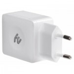 Огляд Зарядний пристрій 2E Wall Charger Dual USB-A 2.4A + cable USB-C White (2E-WC1USB2.1A-CC): характеристики, відгуки, ціни.