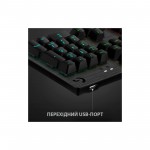 Огляд Клавіатура Logitech G512 Lightsync RGB Mechanical GX Blue USB UA Carbon (920-008946): характеристики, відгуки, ціни.