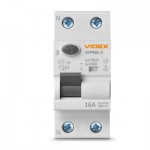 Огляд Диференційне реле (ПЗВ) Videx RESIST А 2п 30мА 10кА 16А (VF-RS10-DR2А16): характеристики, відгуки, ціни.