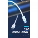 Огляд Дата кабель USB-C to Lightning 1.0m PD-B84i 35W Proda (PD-B84i-WHT): характеристики, відгуки, ціни.