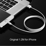 Огляд Дата кабель USB 2.0 AM to Lightning 1.2m 2.1A MFI White Choetech (IP0026-WH): характеристики, відгуки, ціни.