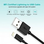 Огляд Дата кабель USB 2.0 AM to Lightning 1.2m 2.1A MFI Black Choetech (IP0026-BK): характеристики, відгуки, ціни.