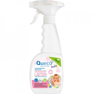 Засіб для видалення плям QuEco для речей немовлят і дітей 500 мл (5905279079229)