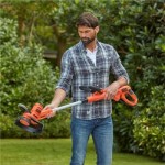 Огляд Тример садовий Black&Decker 0.55 кВт, ширина косіння 30 см, 7500 об/хв, вага 2.4 кг (BESTA530): характеристики, відгуки, ціни.