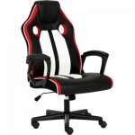 Огляд Крісло ігрове GT Racer X-2301 Black/White/Red: характеристики, відгуки, ціни.