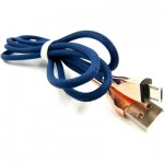 Огляд Дата кабель USB 2.0 AM to Micro 5P 1.0m blue Dengos (NTK-M-SET-DBLUE): характеристики, відгуки, ціни.