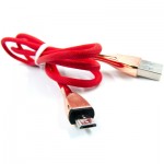 Огляд Дата кабель USB 2.0 AM to Micro 5P 1.0m red Dengos (NTK-M-SET-RED): характеристики, відгуки, ціни.