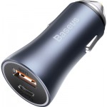 Огляд Зарядний пристрій Baseus Golden Contactor Pro USB-A/Type-C Blue (CCJD-0G): характеристики, відгуки, ціни.