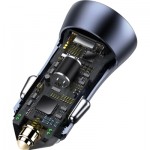 Огляд Зарядний пристрій Baseus Golden Contactor Pro USB-A/Type-C Blue (CCJD-0G): характеристики, відгуки, ціни.