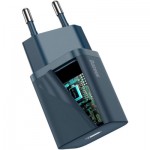 Огляд Зарядний пристрій Baseus Super Si Quick Charger 1C Blue (CCSUP-B03): характеристики, відгуки, ціни.