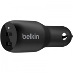 Огляд Зарядний пристрій Belkin 36W 2хUSB-C PD black (CCB002BTBK): характеристики, відгуки, ціни.