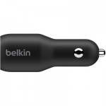 Огляд Зарядний пристрій Belkin 36W 2хUSB-C PD black (CCB002BTBK): характеристики, відгуки, ціни.