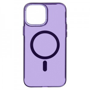 Чохол до мобільного телефона Armorstandart Y23 MagSafe Apple iPhone 14 Pro Max Transparent Purple (ARM68338)