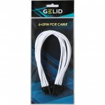 Огляд Кабель Gelid Solutions 6+2-pin PCI-E, 30см білий (CA-8P-06): характеристики, відгуки, ціни.