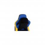 Огляд Крісло ігрове GT Racer X-0724 Blue/Yellow: характеристики, відгуки, ціни.