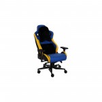 Огляд Крісло ігрове GT Racer X-0724 Blue/Yellow: характеристики, відгуки, ціни.