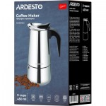 Огляд Гейзерна кавоварка Ardesto Gemini Apulia 9 чашок (AR0809SS): характеристики, відгуки, ціни.