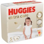 Огляд Підгузки Huggies Extra Care Size 5 (11-25 кг) 28 шт (5029053583150): характеристики, відгуки, ціни.