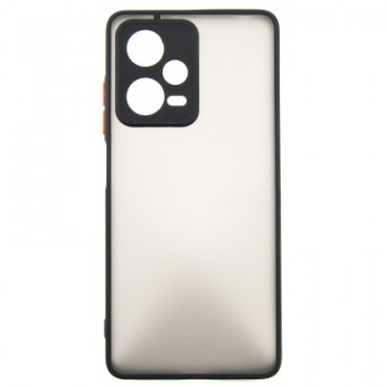 Чохол до мобільного телефона Dengos Matte Xiaomi Redmi Note 12 Pro 5g (black) (DG-TPU-MATT-128)