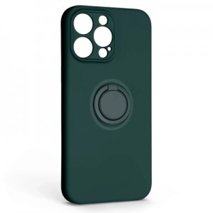 Чохол до мобільного телефона Armorstandart Icon Ring Apple iPhone 14 Pro Max Dark Green (ARM68724)