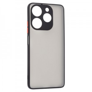 Чохол до мобільного телефона Armorstandart Frosted Matte Tecno Spark 10 Pro (KI7) Black (ARM70501)