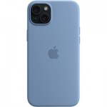 Огляд Чохол до мобільного телефона Apple iPhone 15 Silicone Case with MagSafe Winter Blue (MT0Y3ZM/A): характеристики, відгуки, ціни.