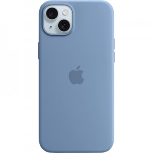 Чохол до мобільного телефона Apple iPhone 15 Silicone Case with MagSafe Winter Blue (MT0Y3ZM/A)