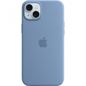 Чохол до мобільного телефона Apple iPhone 15 Silicone Case with MagSafe Winter Blue (MT0Y3ZM/A)