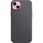 Огляд Чохол до мобільного телефона Apple iPhone 15 Plus FineWoven Case with MagSafe Black (MT423ZM/A): характеристики, відгуки, ціни.