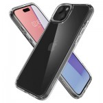 Огляд Чохол до мобільного телефона Spigen Apple iPhone 15 Ultra Hybrid Crystal Clear (ACS06793): характеристики, відгуки, ціни.